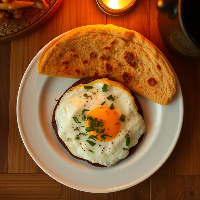 Egg Bhurji Paratha