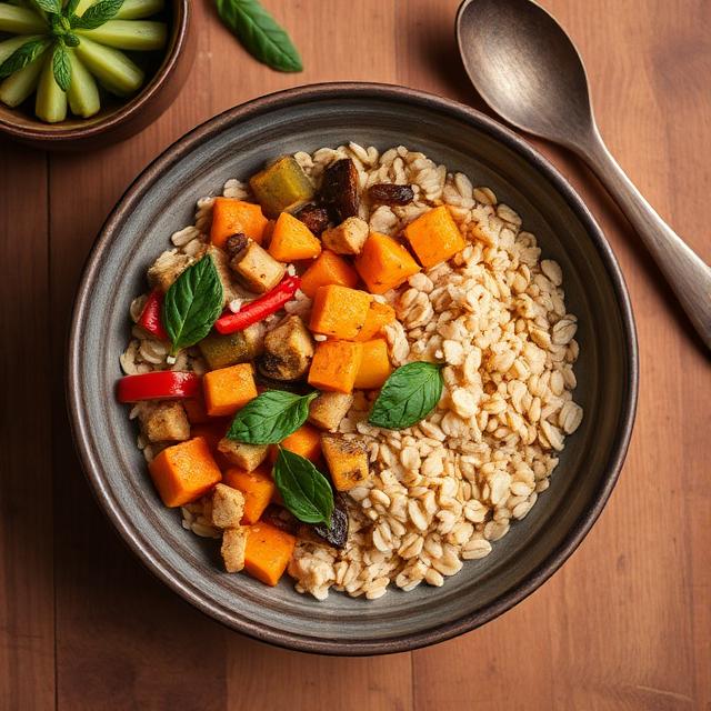 Masala Oats Bowl